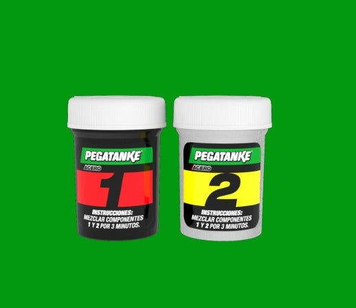 Pegamento Líquido Pegatanke Epoxy Acero Para Reparación Metales Hasta 700°c