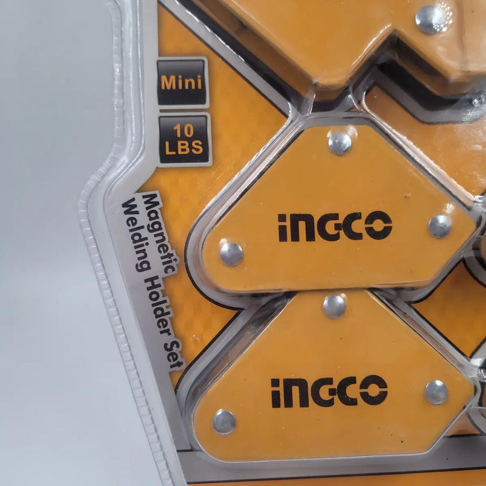 Escuadras Magnéticas Hexagonales Juego 6pcs Ingco