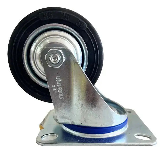 Rueda Industrial Negra 3.5" 55kg