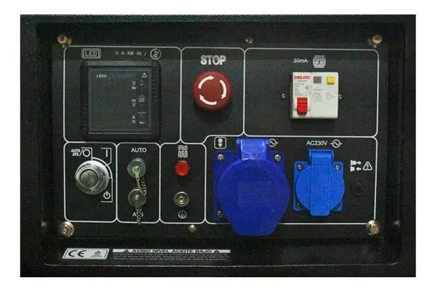 Generador Hyundai Diesel 6/6,3 Kw Part Elec 220v Cabinado