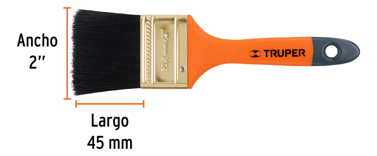Brocha Mango de Plástico 2 Pulgadas