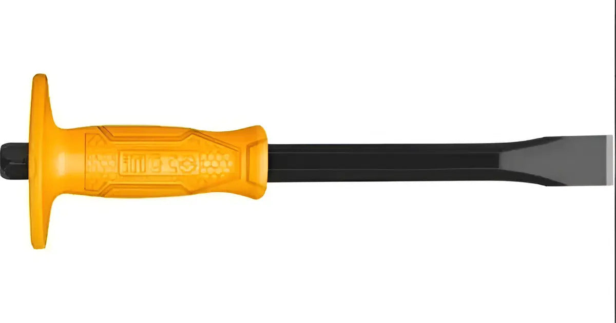 Cincel Punta Plana Con Grip 22x250mm Ingco