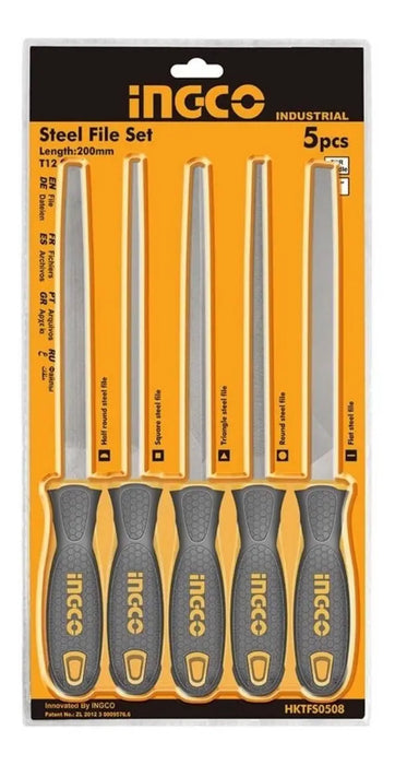 Set De Limatones Para Metal 5 Piezas