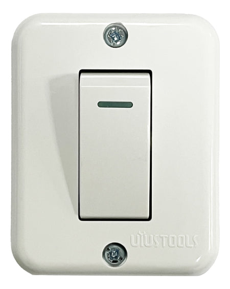 Interruptor Sobrepuesto Simple 10A Blanca