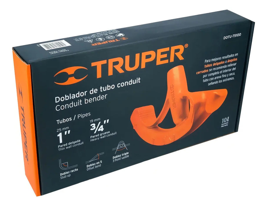 Doblador de Tubo Truper Hierro Fundido Hasta 1''