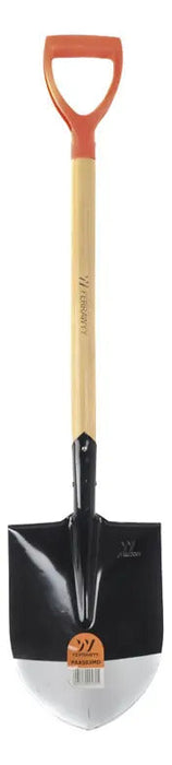 Pala Punta Huevo Mango Madera 503