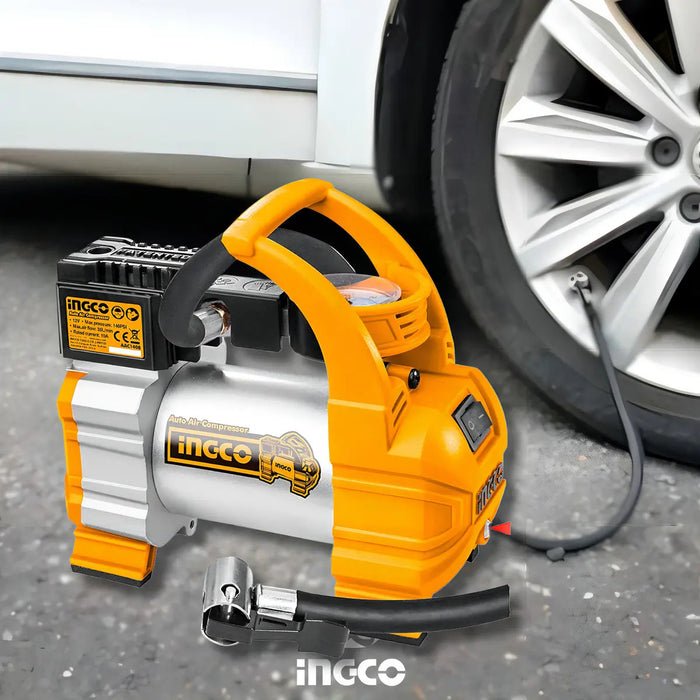 Compresor de Aire Ingco AAC1408 12V 35L 145PSI