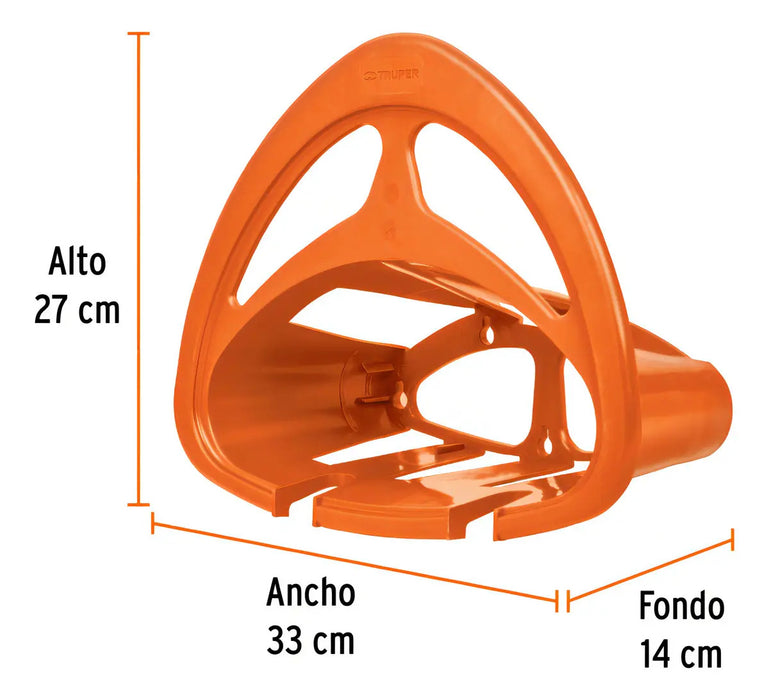 Soporte Plástico Para Manguera Truper Gan-ma