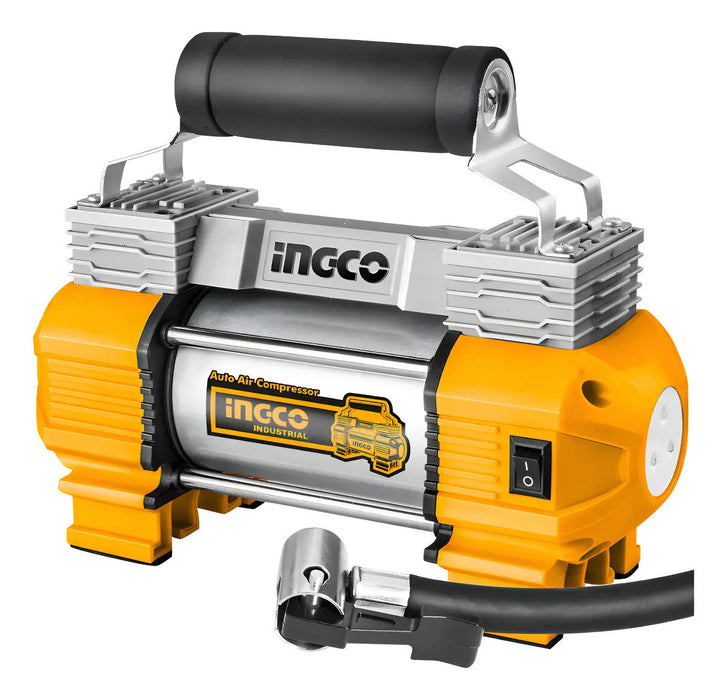 Mini Compresor de Aire Inflador Portátil 120 Psi + Accesorios + Bolso