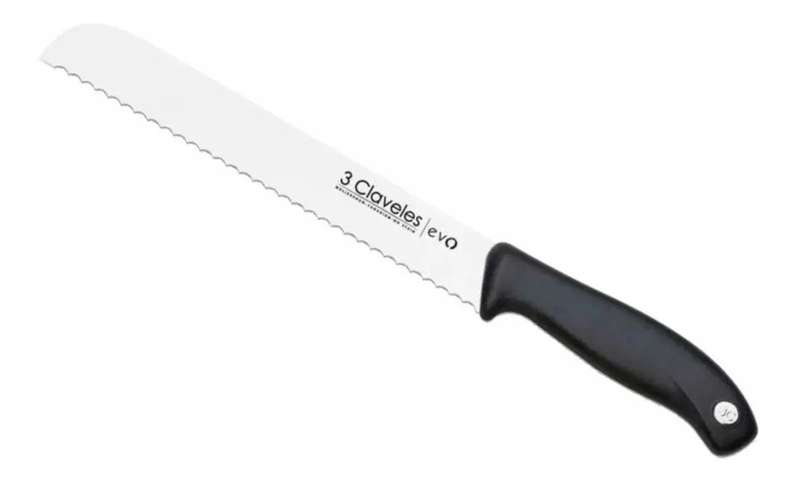 Cuchillo de Cocina Chef Panero 20cm Acero Evo Negro