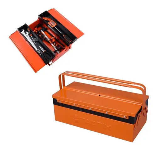 Caja Herramientas Metálica Plegable