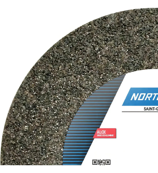 Piedra De Afilar Recta 6 X 3/4 Pulgadas Norton Gris