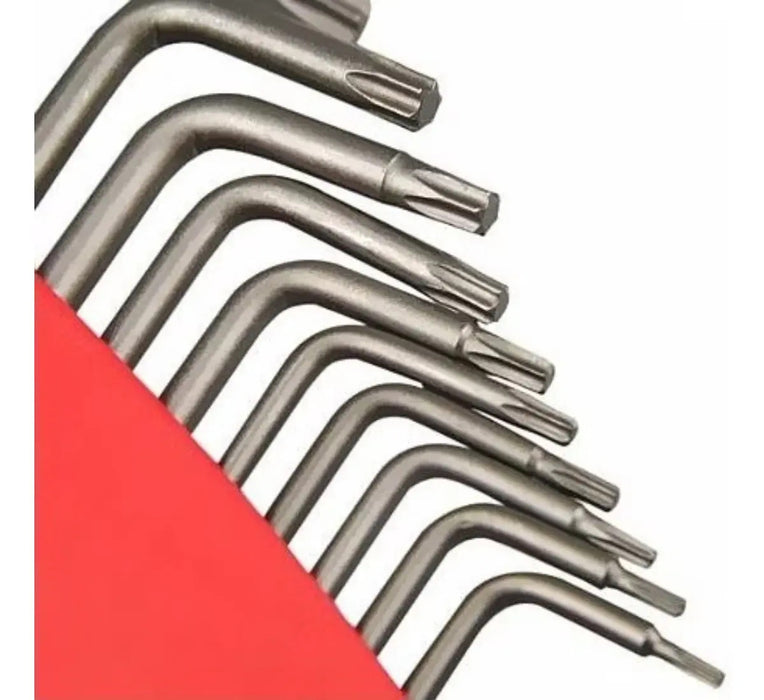 Juego De Llaves Torx Largas T6-t60 15 Pzas.