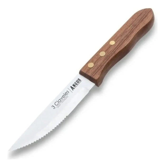 Cuchillo Chuletero Angus Jgo.4 Pzs. 12,0 Tres Claveles