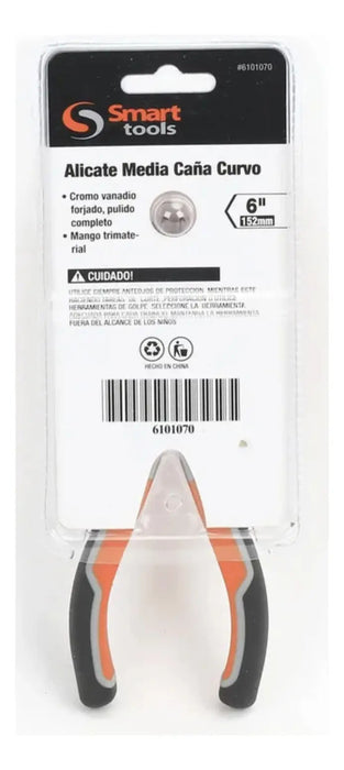 Alicate Punta Curva 6" Cr/V