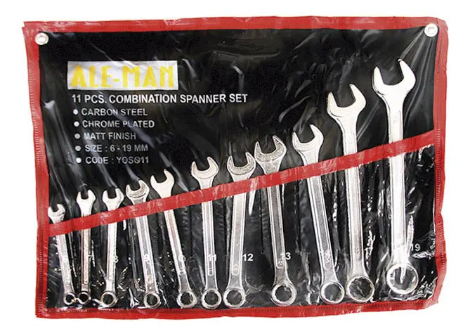 Set 11 Pcs Llave Combinada (6-19mm)