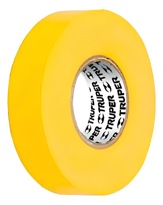 Huincha Aisladora 3/4 X 18 Mts Amarillo Truper