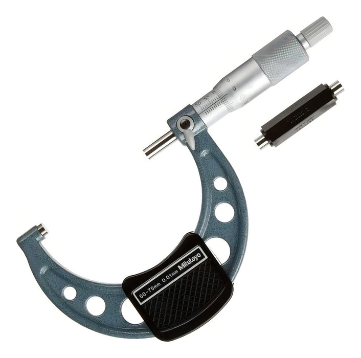 Micrómetro Externo Mitutoyo Serie 103 0,01 Mm Mecánico