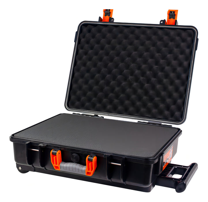 Maleta Herramientas Resina M-smart Tools Ruedas Hermética Negra