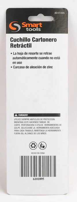 Cuchillo Cartonero Retráctil De Seguridad