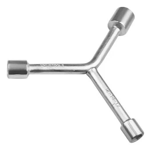 Llave Copa Tipo Y 12-14-17mm Uyustools Plateado