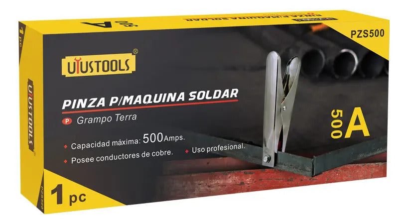 Pinza Para Maquina Soldar 500A