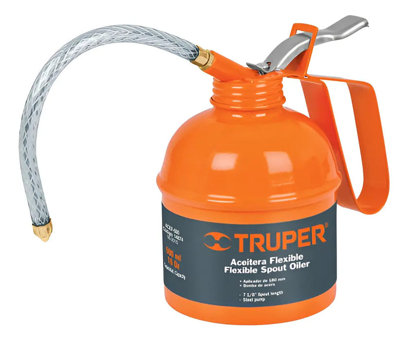 Aceitero Manual de 500 Cc con Manguera Flexible Truper
