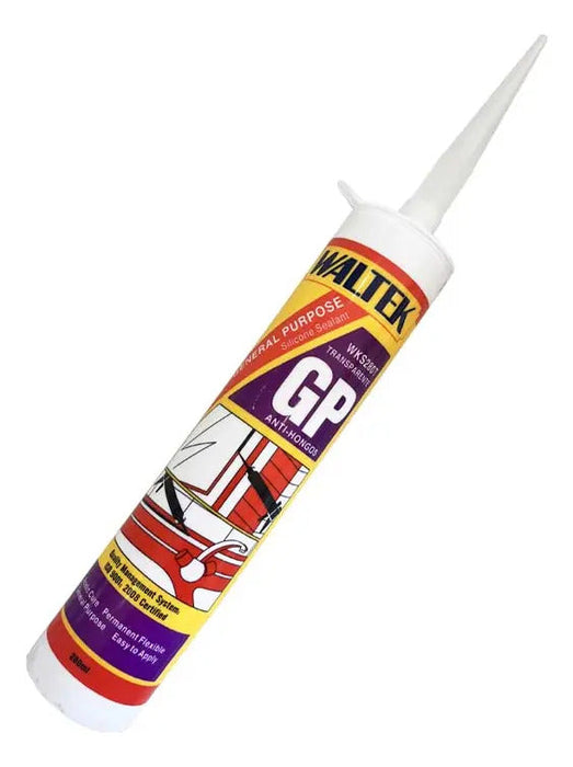 Silicona Tubo Uso General 280ml Transparente Waltek