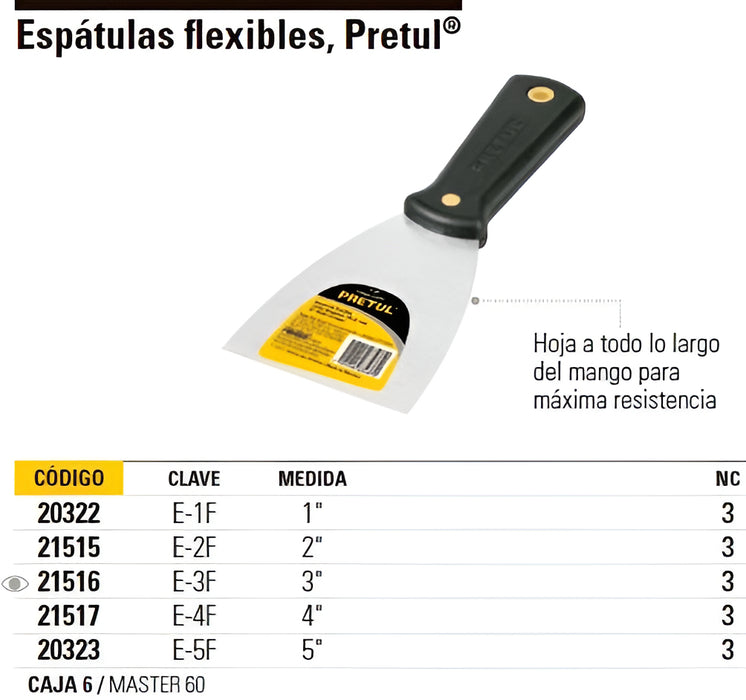 Espátula Plástica 4'' Truper