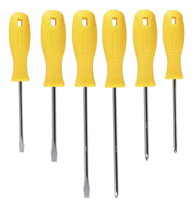 Destornillador 6pz M/amarillo Uyustools
