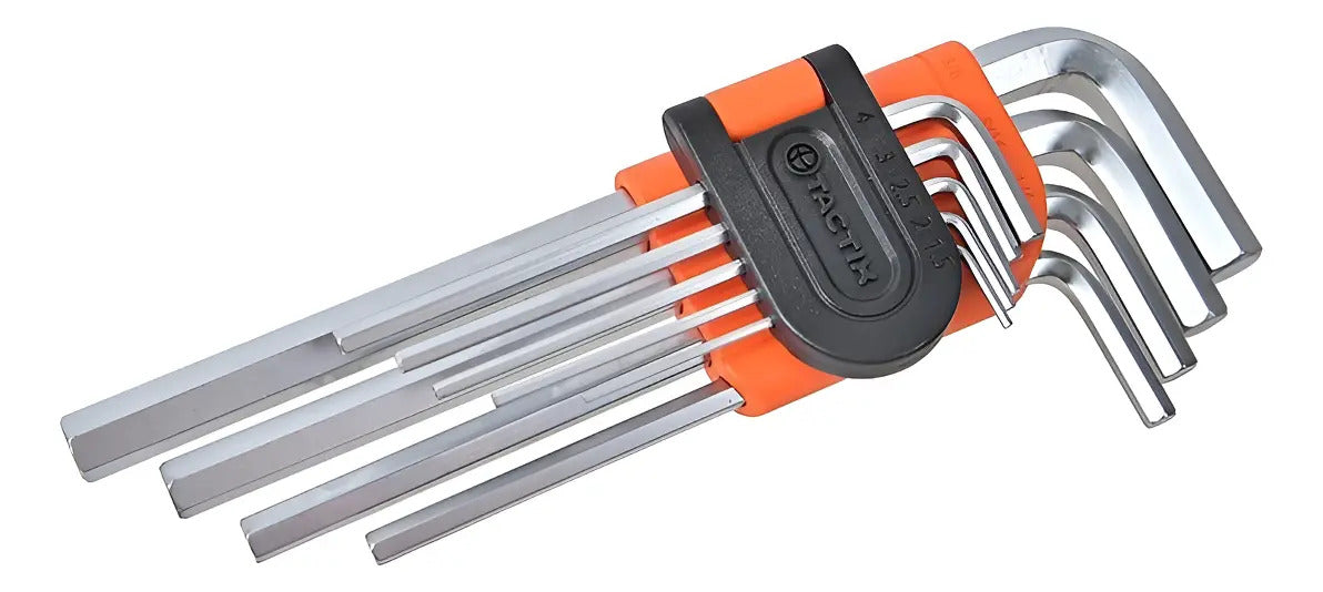 Juego Llaves Allen Tactix 9 Piezas 1.5 a 10 mm