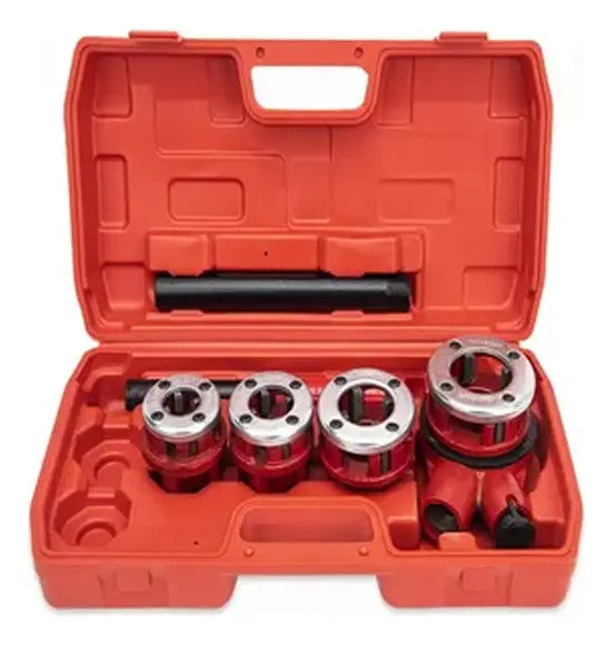 Set 4 Pcs Terraja Manual Tubo Bspt 1/2'' - 1 1/4''