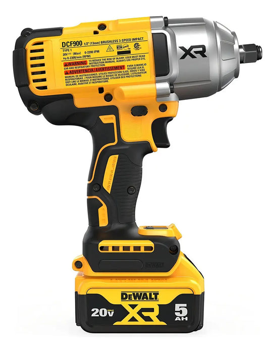 Llave de Impacto Inalámbrica 1/2" Dewalt 1396Nm DCF900P2