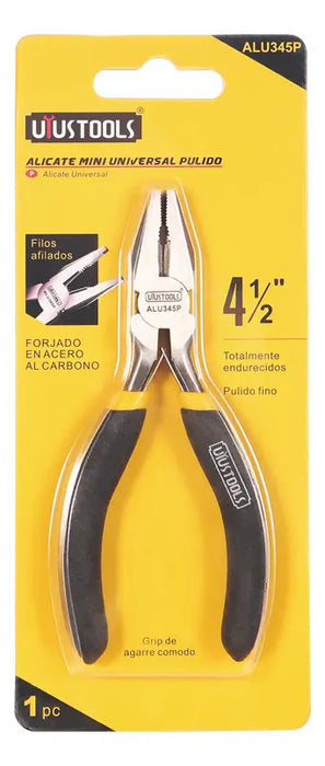 Mini Alicate Universal 4 1/2 Forjado En Acero Al Carbono