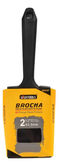 Brocha Pelo Sintético M/Plástico 2.5'' Uyustools