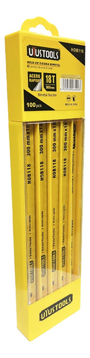 Hoja de Sierra Bimetal 18T 100un/set