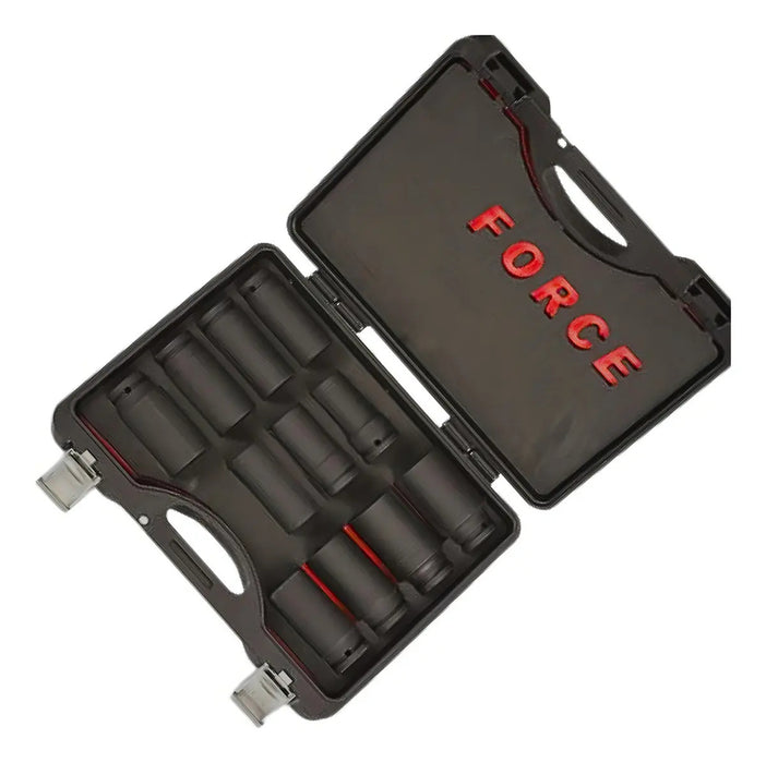 Juego de Dados de Impacto 3/4" 11 Piezas Force