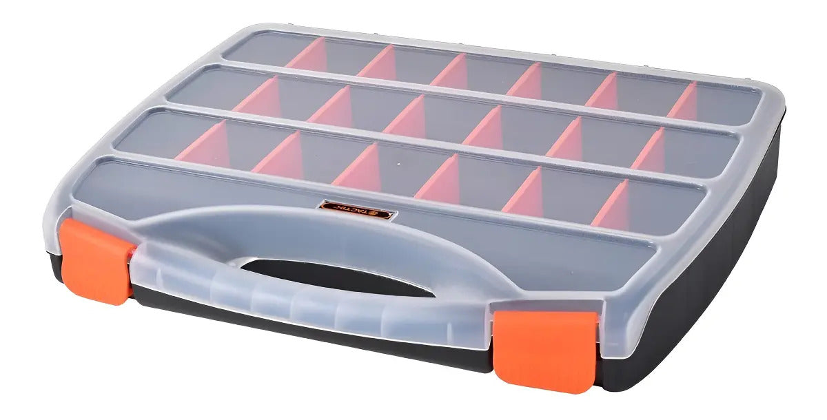 Organizador Plástico Tactix 15 Pulgadas Con 12 Compartimentos