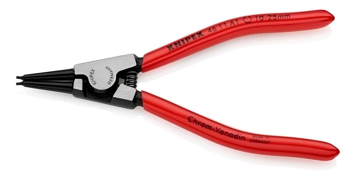 Alicate P/seguros 5.1/2 Ext.recto Knipex