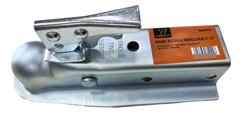 Mano Acopla Remolque 2"+2" Ferrawyy