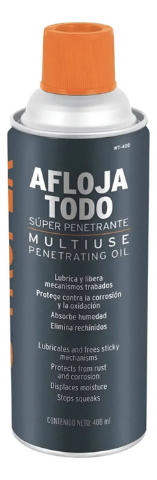 Lubricante/anticorrosivo/aflojatodo Truper WT-400 400 Ml
