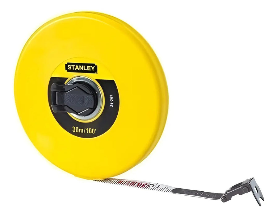 Huincha de Medir 30.0mts X 1/2 Fibra de Vidrio