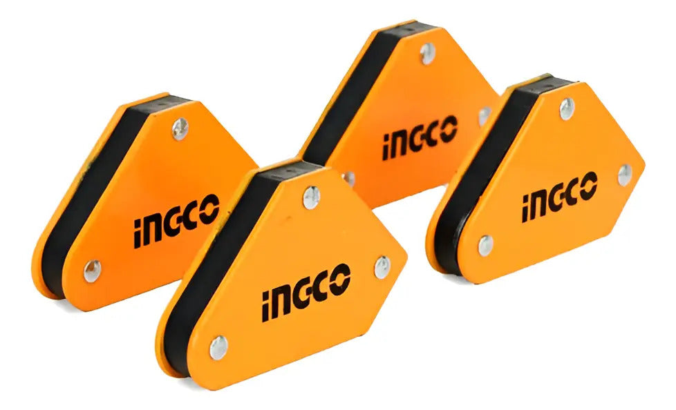 Set 4 Escuadras Magnéticas Para Soldar 10 Lbs