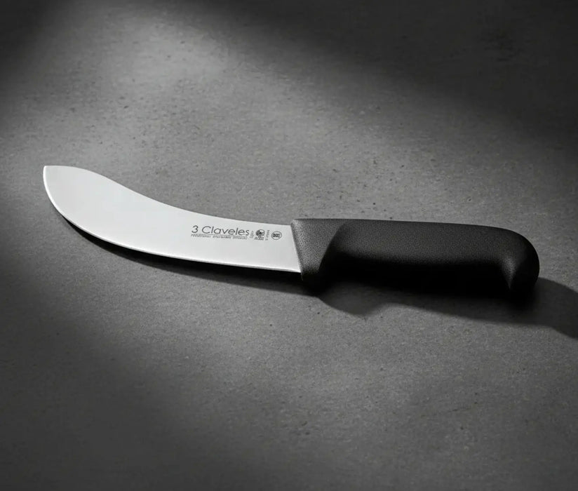 Cuchillo Despellejar 16cm Negro