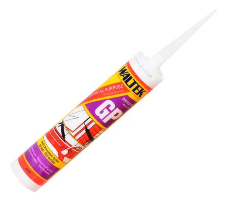 Silicona Tubo Uso General 280ml Blanco Waltek