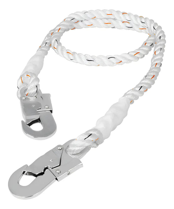 Cable de Posicionamiento Cuerda de Poliéster 1.5 m Blanco