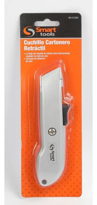 Cuchillo Cartonero Retráctil De Seguridad