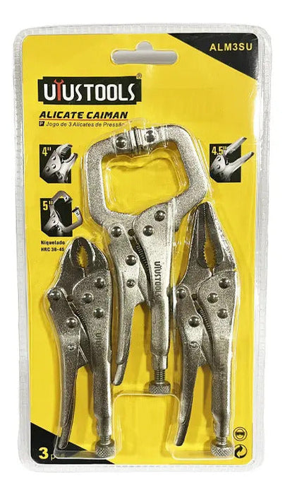 Alicate Caiman 3pcs/set