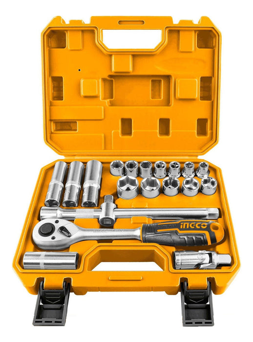 Set Dados y Chicharra Ingco Industrial 20 Piezas 1/2"