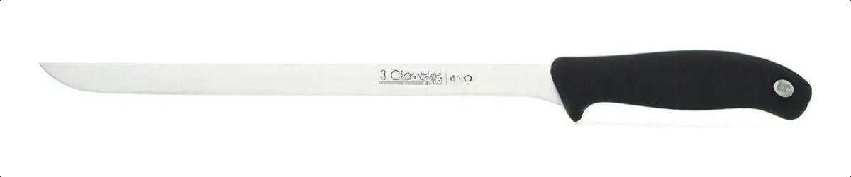 Cuchillo Jamonero 3 Claveles Evo 25 Cm Negro